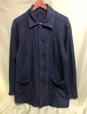 MEN'S TENORAS 네이비 스트라이프 커버올 USED