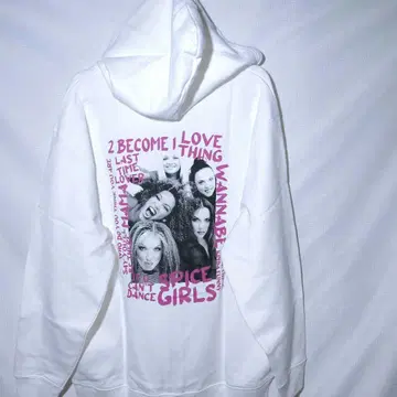 새상품 지퍼 후드티 XL 스파이스 걸스 제이엔알디 쭈리