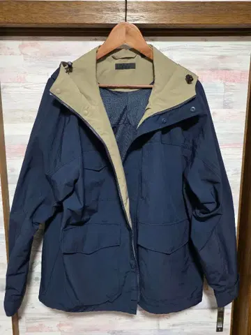 유니클로 유틸리티 후드티 네이비 XL