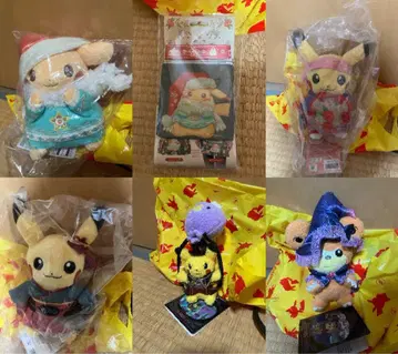 포켓몬 피카츄 봉제 인형 묶음 판매