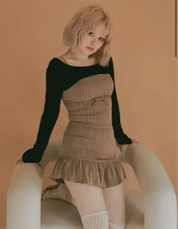 ANDMARY Dany ribbon knit set up