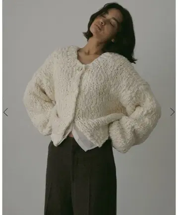 etre tokyo 2way 핸드 니트 가디건