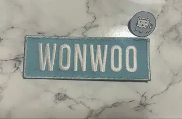SEVENTEEN 원우 WONWOO 와펜 핀 배지