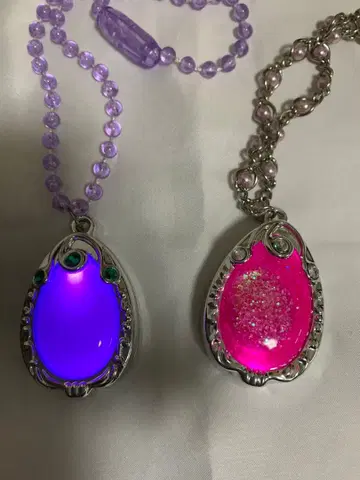 디즈니 작은 공주 소피아 빛나는 펜던트 핑크 퍼플