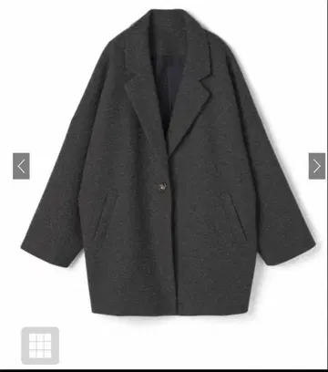 그레일 GRL 루즈 테일러드 코트 차콜 [ ze585 ]