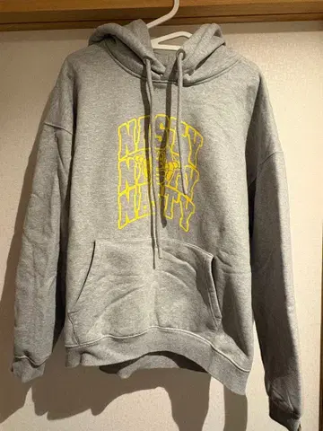 NastyDog 그레이 후드티