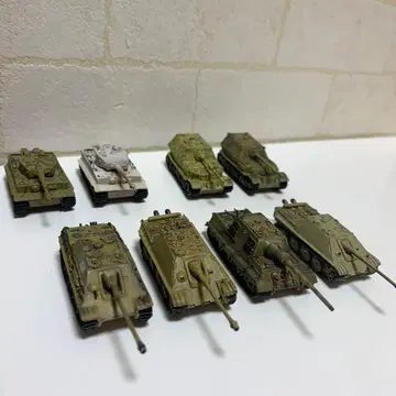 탱크 미니어처 1/72 스케일 탱크 모델 세트 8대