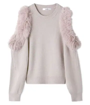 [ 새상품급 ] 에코 퍼 슬리브 니트 풀오버 SNIDEL