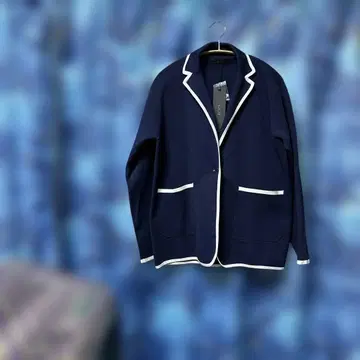 새상품 미사용! lelill 네이비 테일러드 자켓