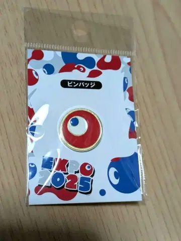 코먀쿠 코미야쿠 EXPO 2025 핀 배지