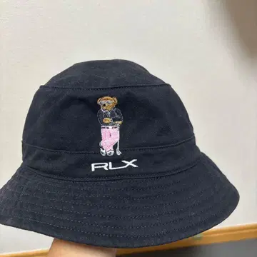 RLX 블랙 버킷햇
