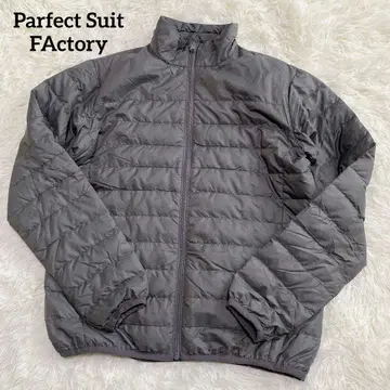 퍼펙트 수트 팩토리 라이트 다운 자켓 그레이 M 경량 출퇴근