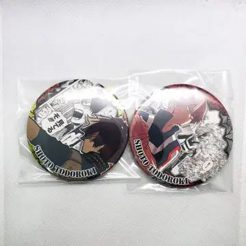 히로아카 캔뱃지 캔뱃지 토도로키 쇼토 나의 히어로 아카데미아