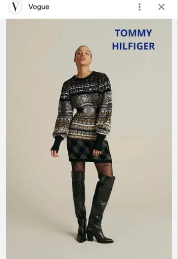 Tommy Hilfiger 니트 원피스