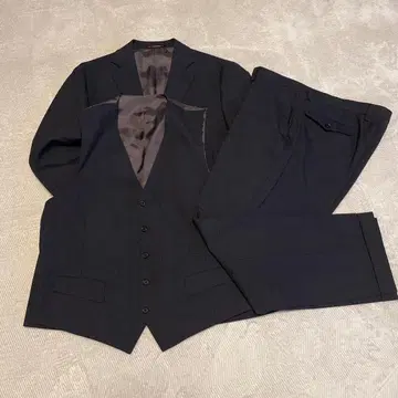 오리히카 ORIHICA 3피스 수트 차콜 그레이 AB7 사이즈