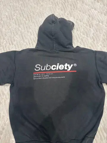 Subciety 후드티 XXL
