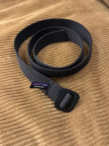 [ patagonia ] 파타고니아 프릭션 벨트 나일론 벨트 블랙