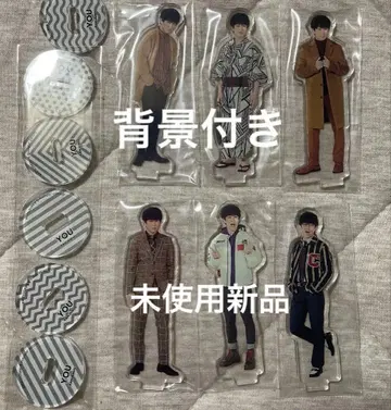 미사용 새상품 47 아크릴 스탠드 요코야마 유 컴플리트 세트