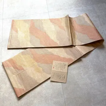 후쿠로 오비 마사고 츠즈레 900올 킷초 오비 금은사박