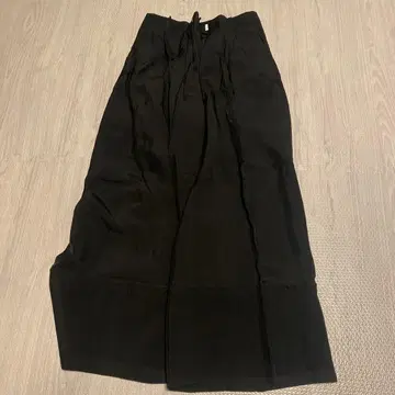 AKIRANAKA 블랙 와이드 팬츠 사이즈 1