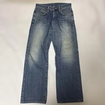 EDWIN 505X 스트레이트 데님 30-34 빨간 귀 구제 의류