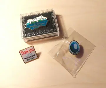 [ 초레어 ] 오사카 간사이 만박 헬스케어 파빌리온 핀 배지 세트