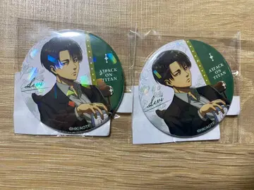 진격의 거인 진격 리바이 캔뱃지 티타임 복권메이트