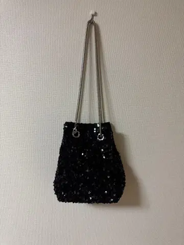 niana 2way 스팽글 숄더백 파티백