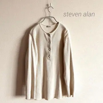 steven alan 헨리넥 리브 티셔츠
