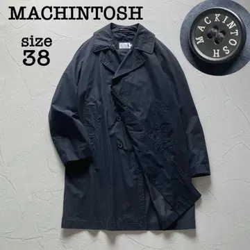 [ 영국제 ] 매킨토시 스텐 칼라 코트 코튼 네이비 38
