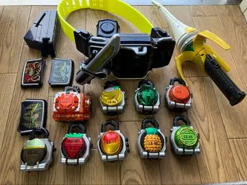 가면라이더 가이무 변신 벨트 락 시드 바나 스피어 세트