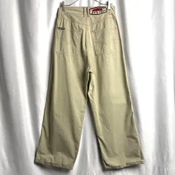 이탈리아제 90s BLUE SYSTEM 레이브 코튼 배기