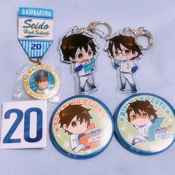 다이아몬드 A 캔뱃지 묶음 판매 사와무라, 미유키