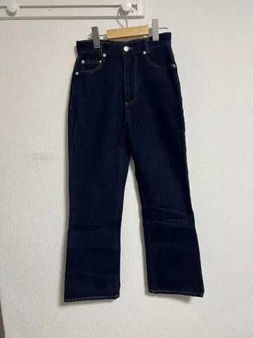 여성용 데님 팬츠 스트레이트 데님 네이비 EPIMI E'PIMMY