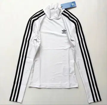 미사용 새상품 아디다스 adidas 긴팔T셔츠 화이트 XS 아디컬러