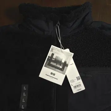 새상품 유니클로 x Engineered Garments 플리스 블랙