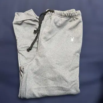 그레이 조거 팬츠 폴리에스테르 100%