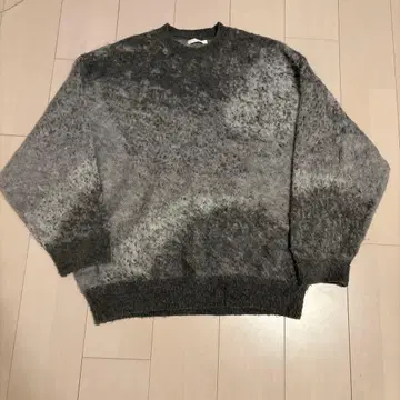 WYM 그레이 계열 니트 스웨터 M