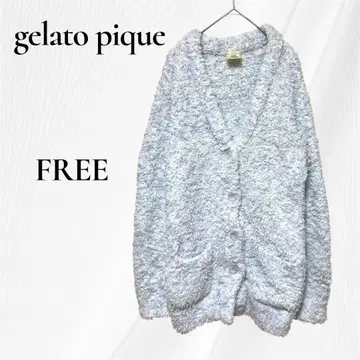 젤라또피케 보들보들 룸웨어 가디건 FREE 블루 포근포근