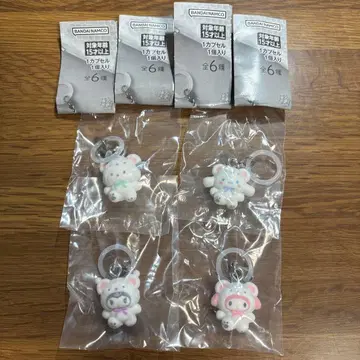 메지루시 액세서리 산리오 캐릭터즈 ~~ 4체 세트