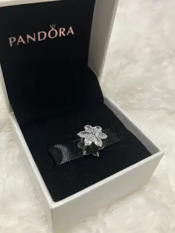 PANDORA 스노우 플라워 참