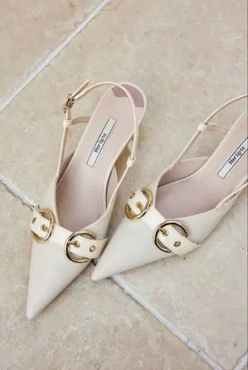 Buckle-Belted Slingback Pumps 38