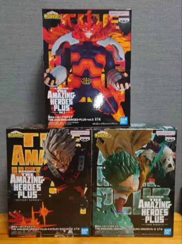 나의 히어로 아카데미아 피규어 세트 데쿠 바쿠고 카츠키 엔데버