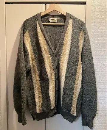 레어 60s 모헤어 가디건 빅