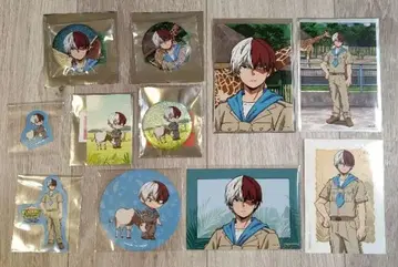 히로아카 토부 동물공원 토도로키 쇼토 브로마이드 캔뱃지 특전 코스터