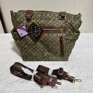 크리스찬 올리비에 3way 카키 백팩 숄더 미사용