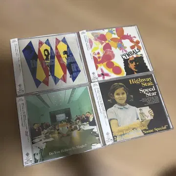 Cymbals/CD 싱글 4 타이틀 일괄
