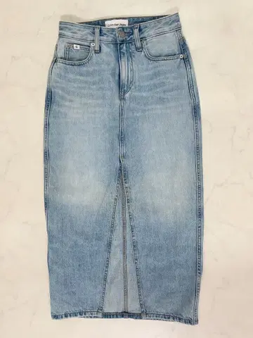 Calvin Klein Jeans 타이트 스커트 라이트 블루 S 사이즈
