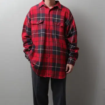 1980~90's ORVIS Flannel Shirt 80년대 90년대