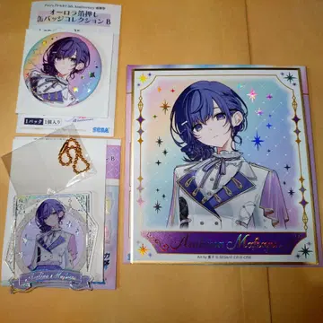 아사히나 마후유 프로세카 5th 감사제 색지 캔뱃지 아크릴 키링